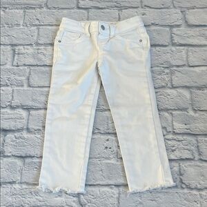 4T white jeans